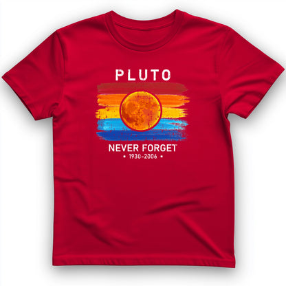 Pluto Never Forget T-Shirt