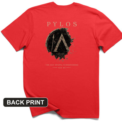 Pylos Back Print T-Shirt