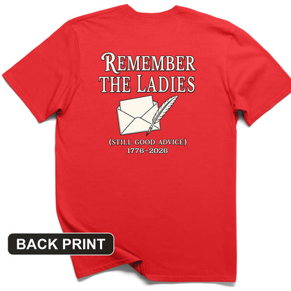 Remember The Ladies Back Print T-Shirt