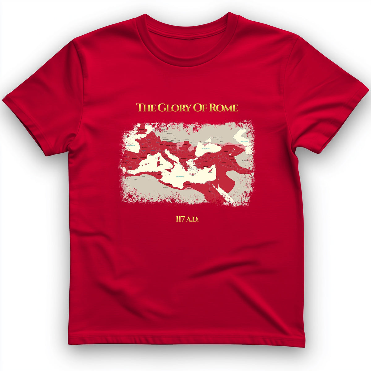 Roman Empire Map T-Shirt