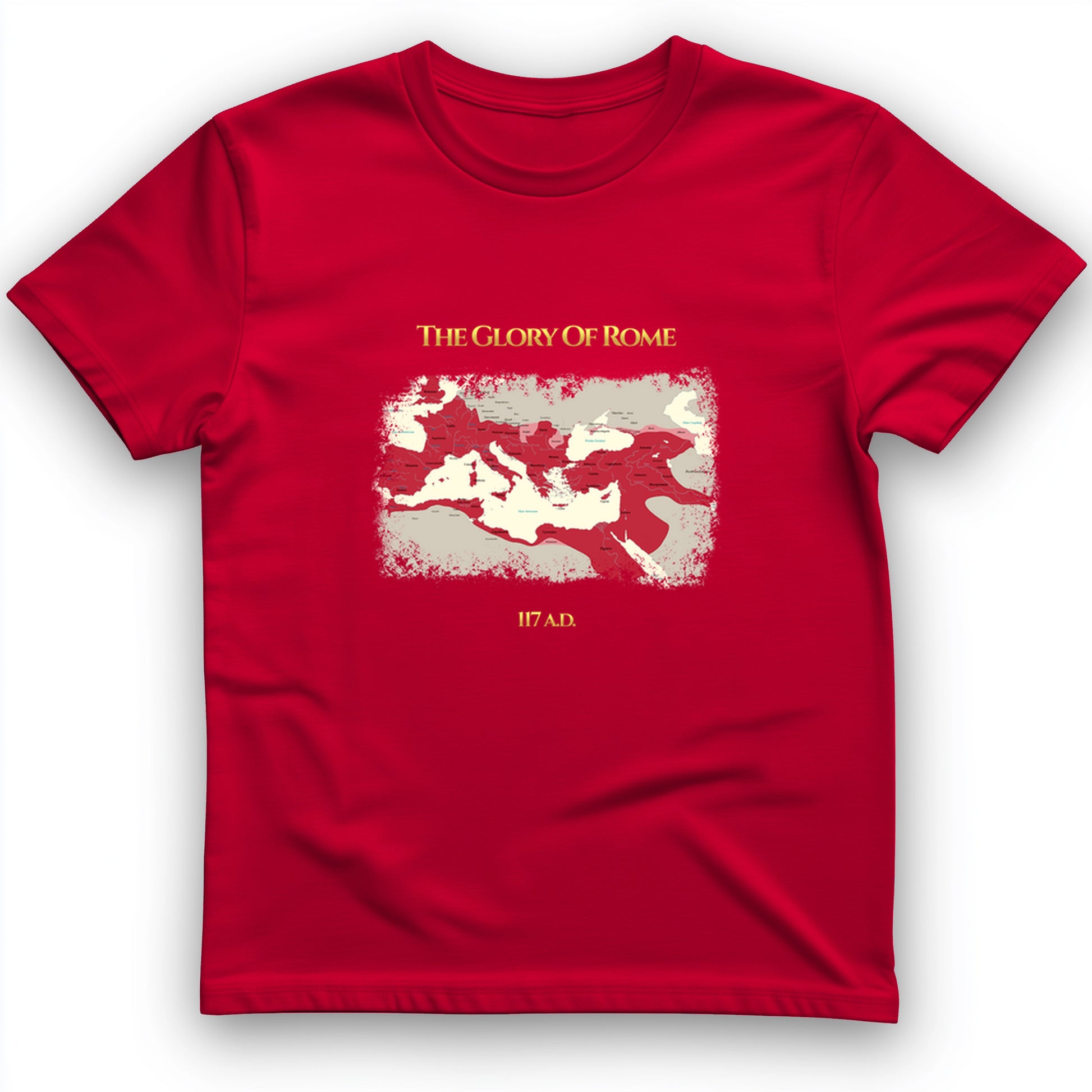 Roman Empire Map T- Shirt