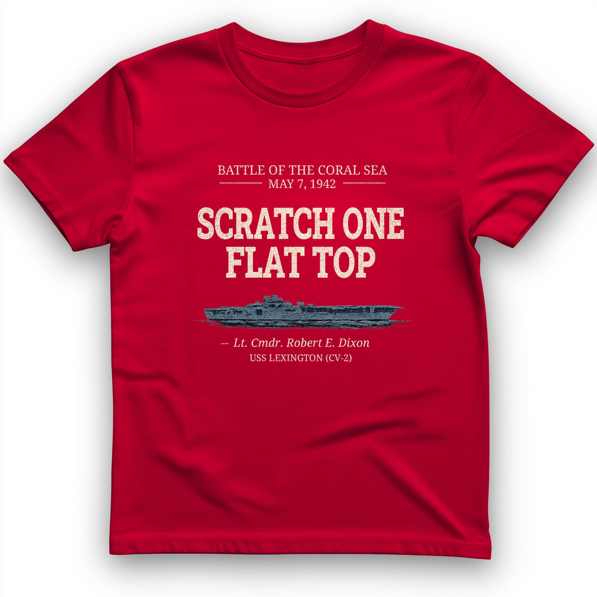 Scratch One Flat Top T-Shirt