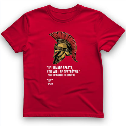 Sparta - If T-Shirt