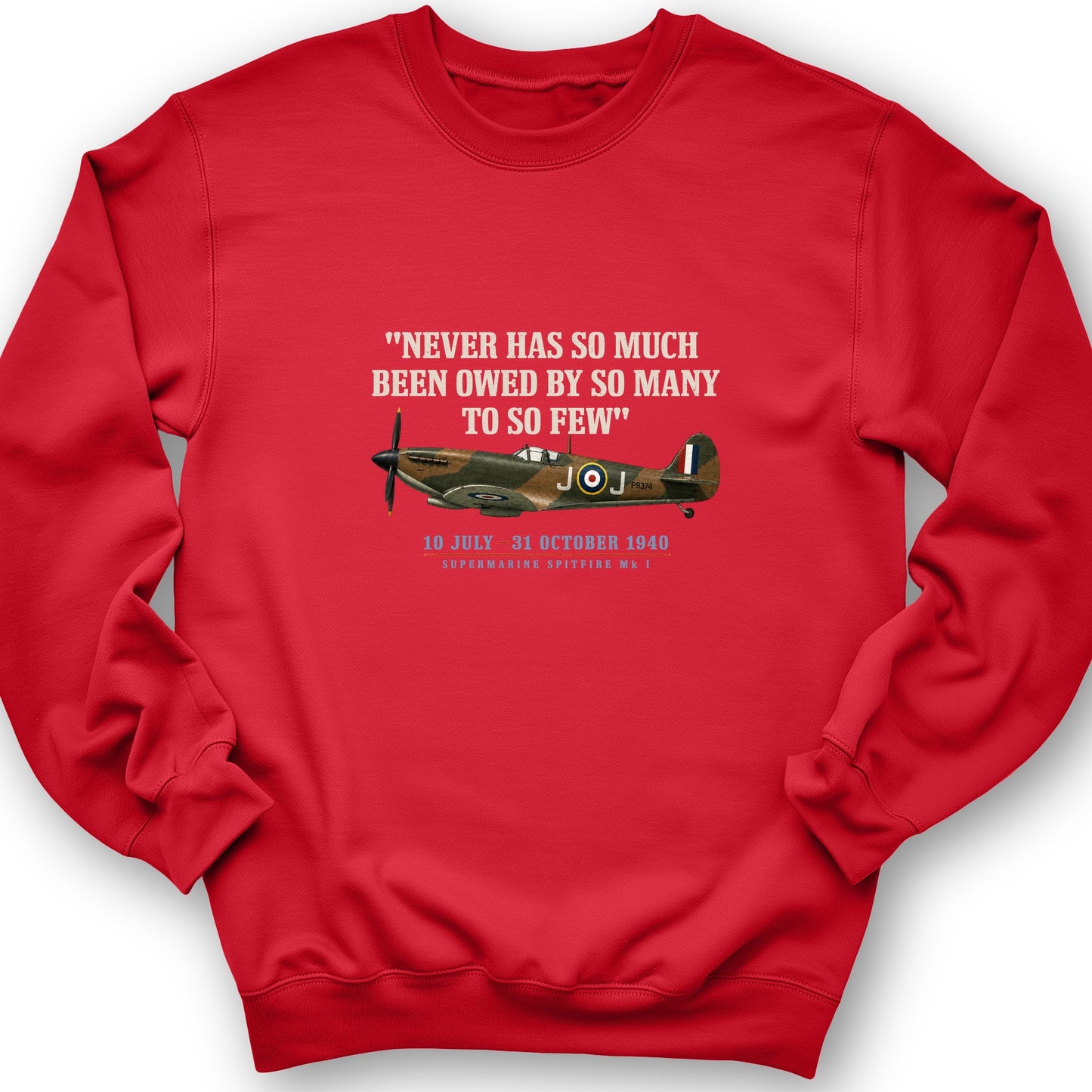 Spitfire So Few Quote Sweatshirt