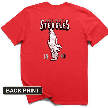 Steagles Back Print T-Shirt