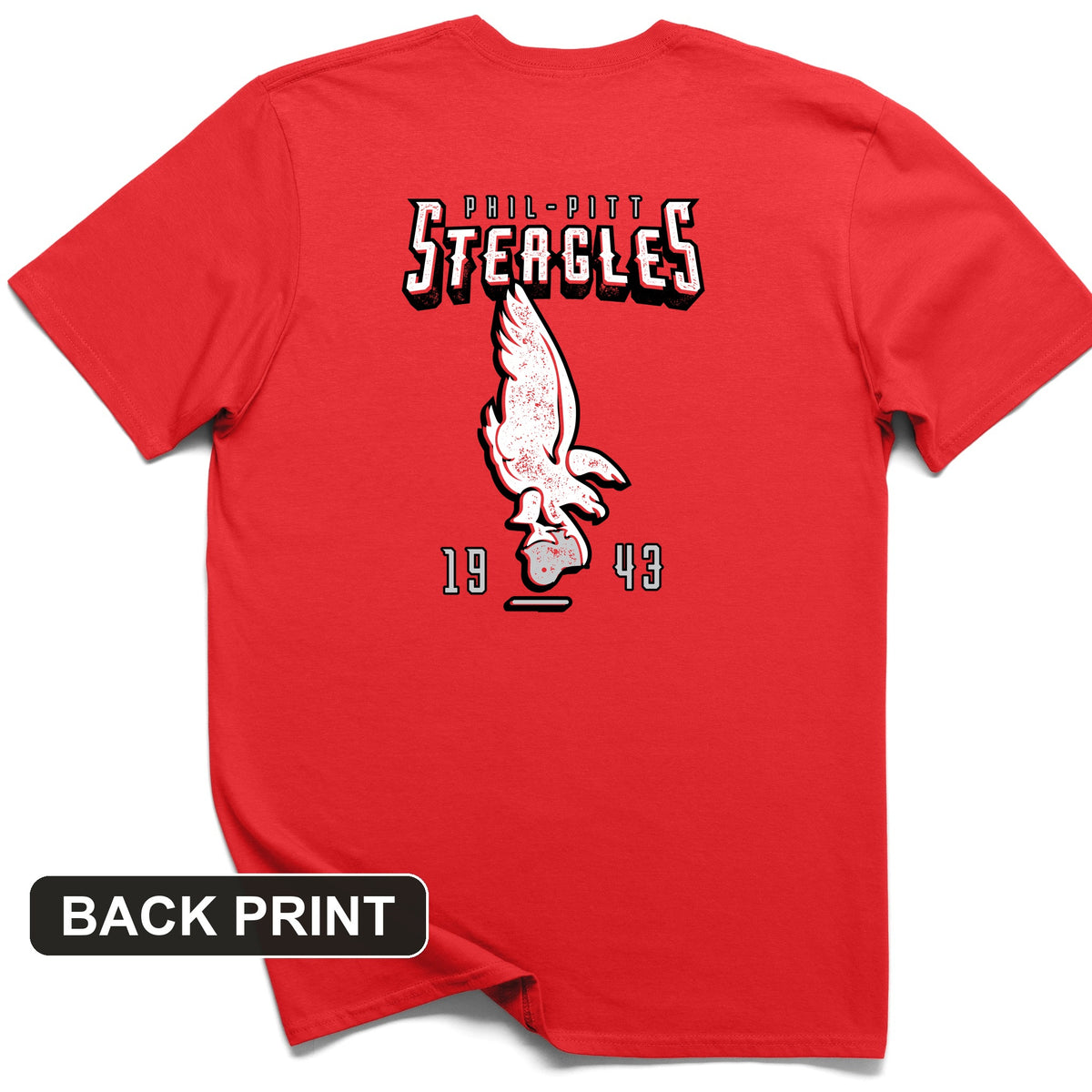 Steagles Back Print T-Shirt