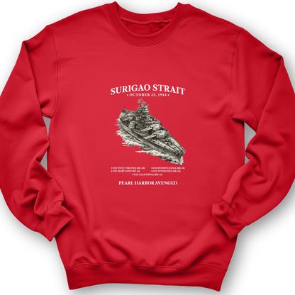 Surigao Strait Crewneck