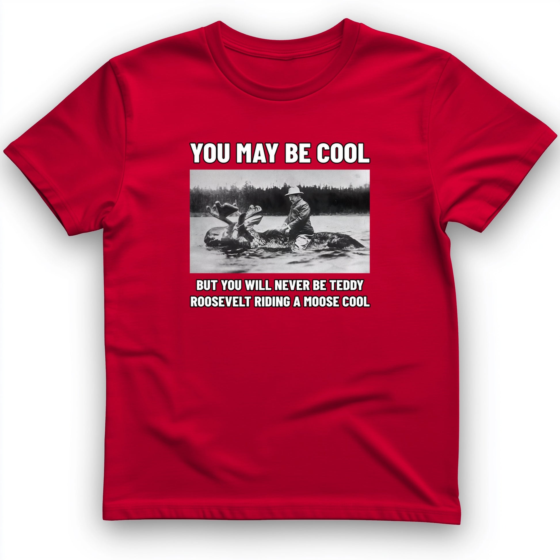 Teddy Riding Moose T-Shirt