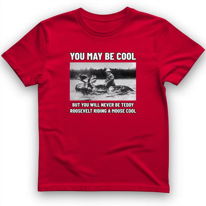 Teddy Riding Moose T-Shirt