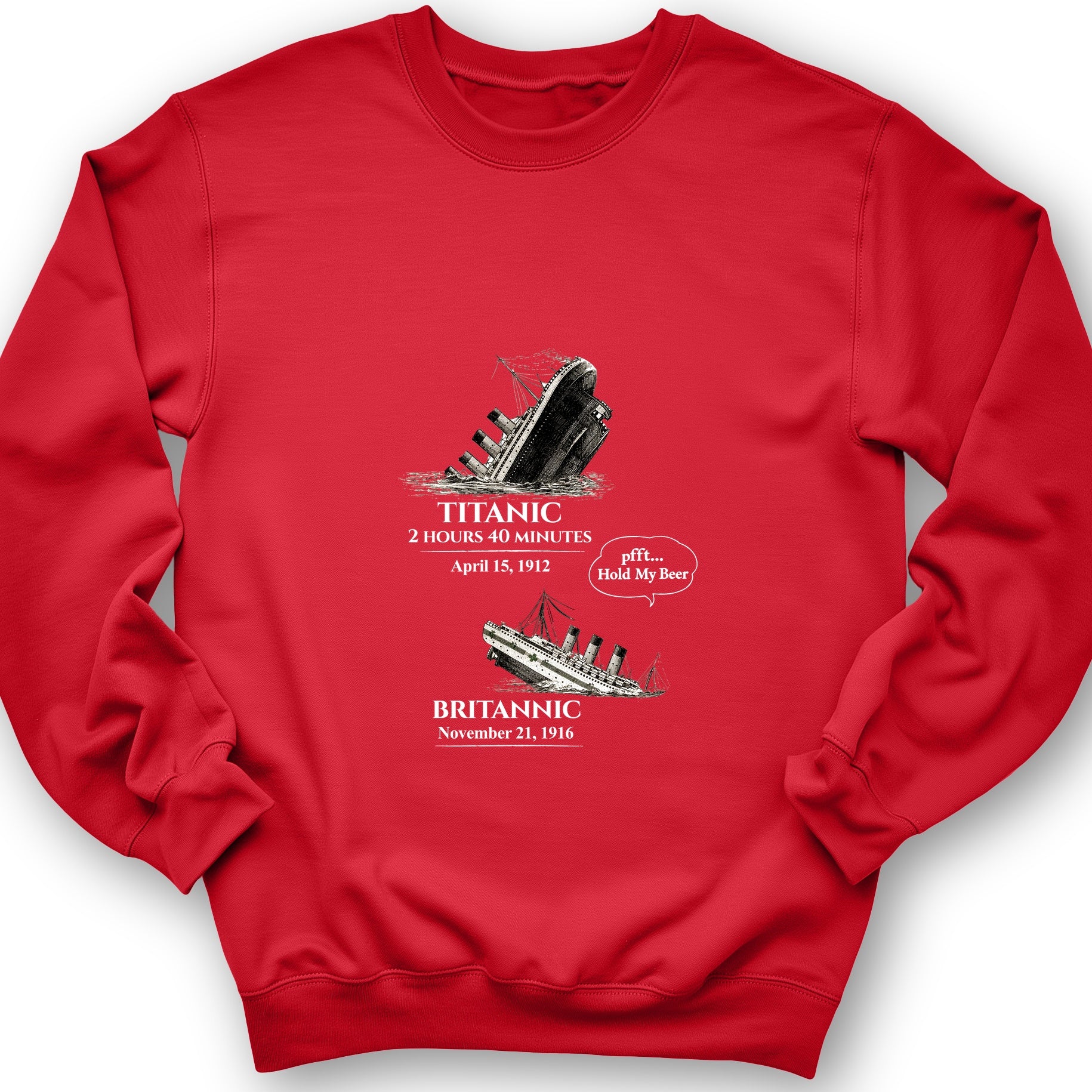 Titanic and Britannic Sweatshirt