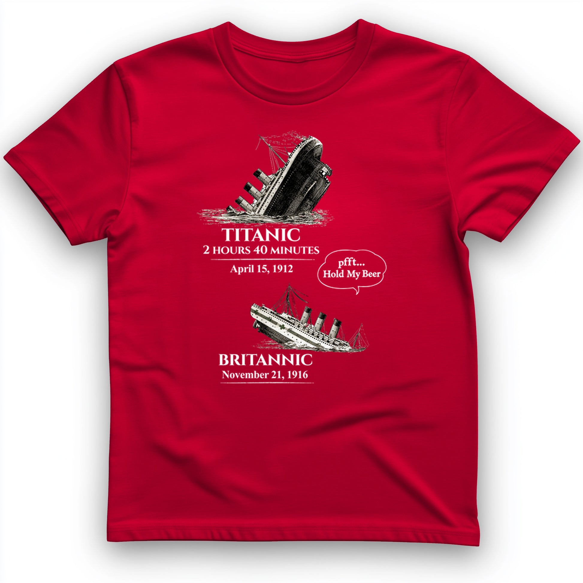 Titanic and Britannic T-Shirt