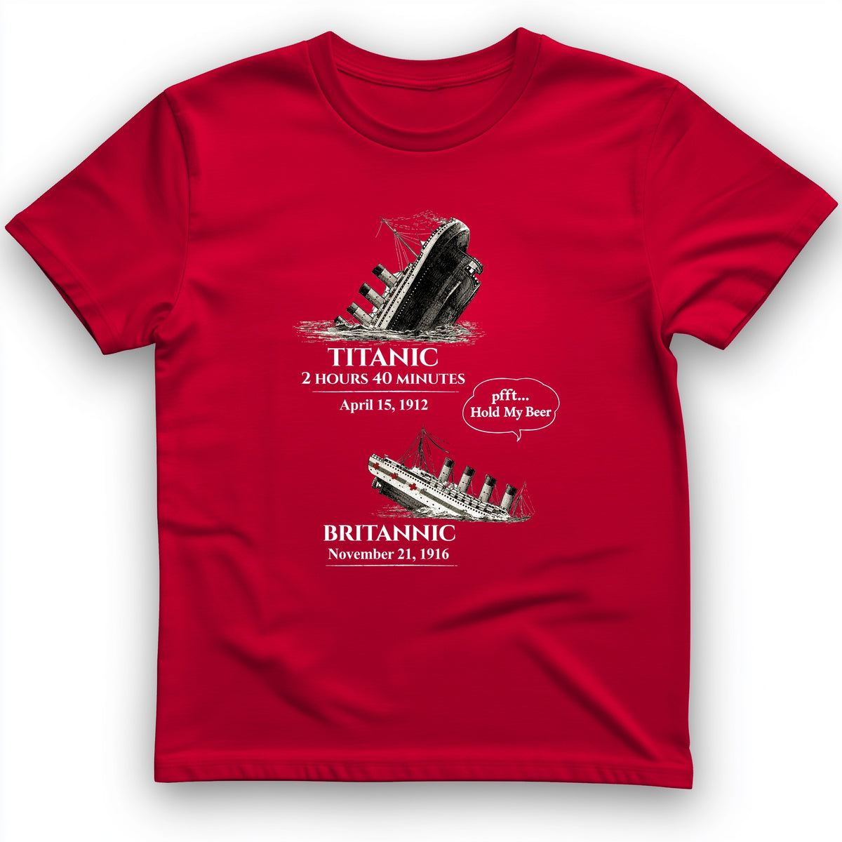 Titanic and Britannic T-Shirt