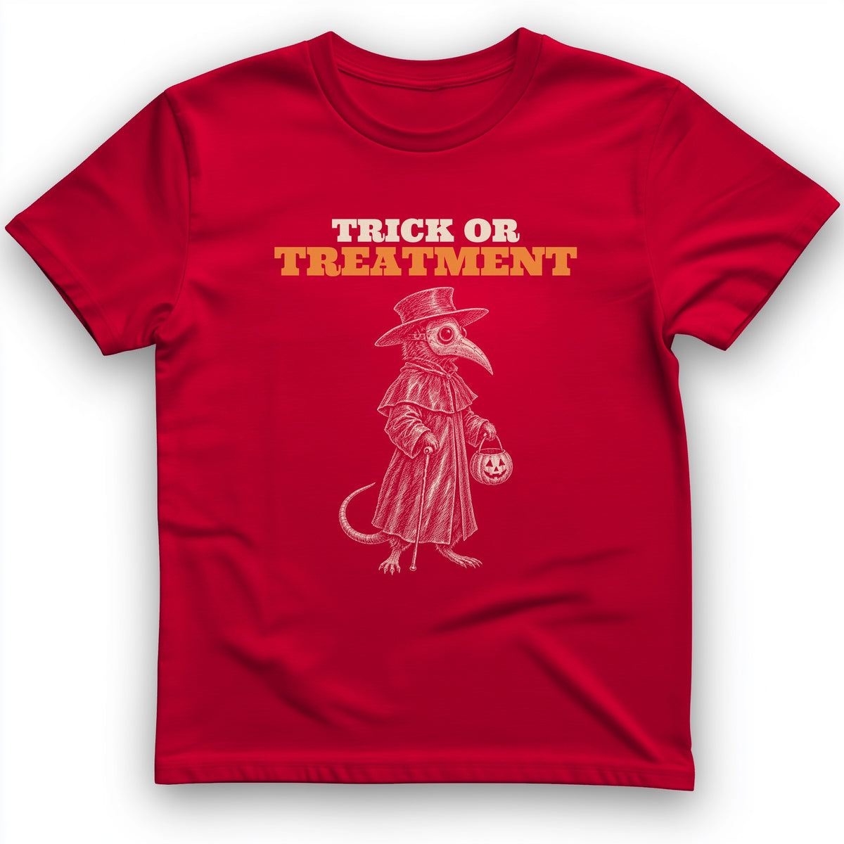 Trick Or Treatment Plague Rat T-Shirt