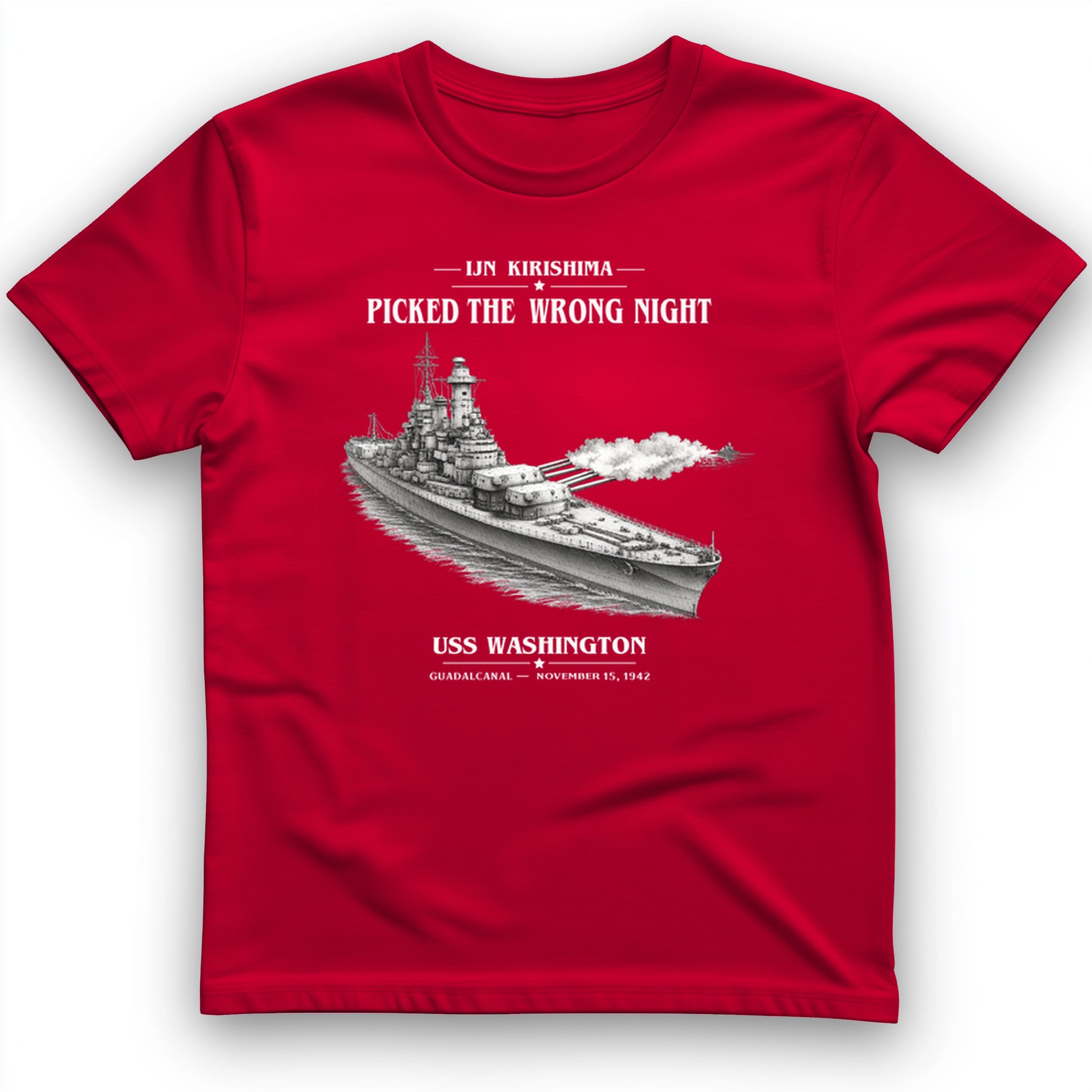 USS Washington at Guadalcanal T-Shirt