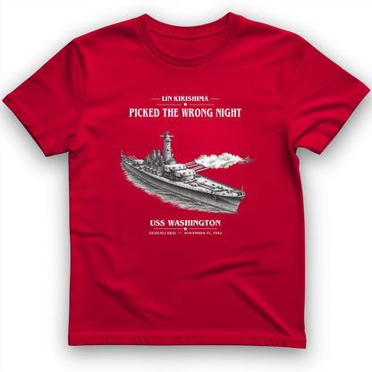 USS Washington at Guadalcanal T-Shirt