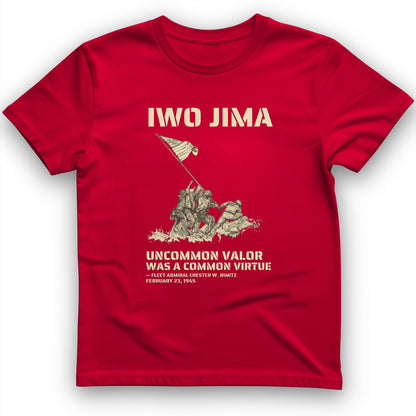 Uncommon Valor Iwo Jima T-Shirt