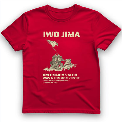 Uncommon Valor Iwo Jima T-Shirt
