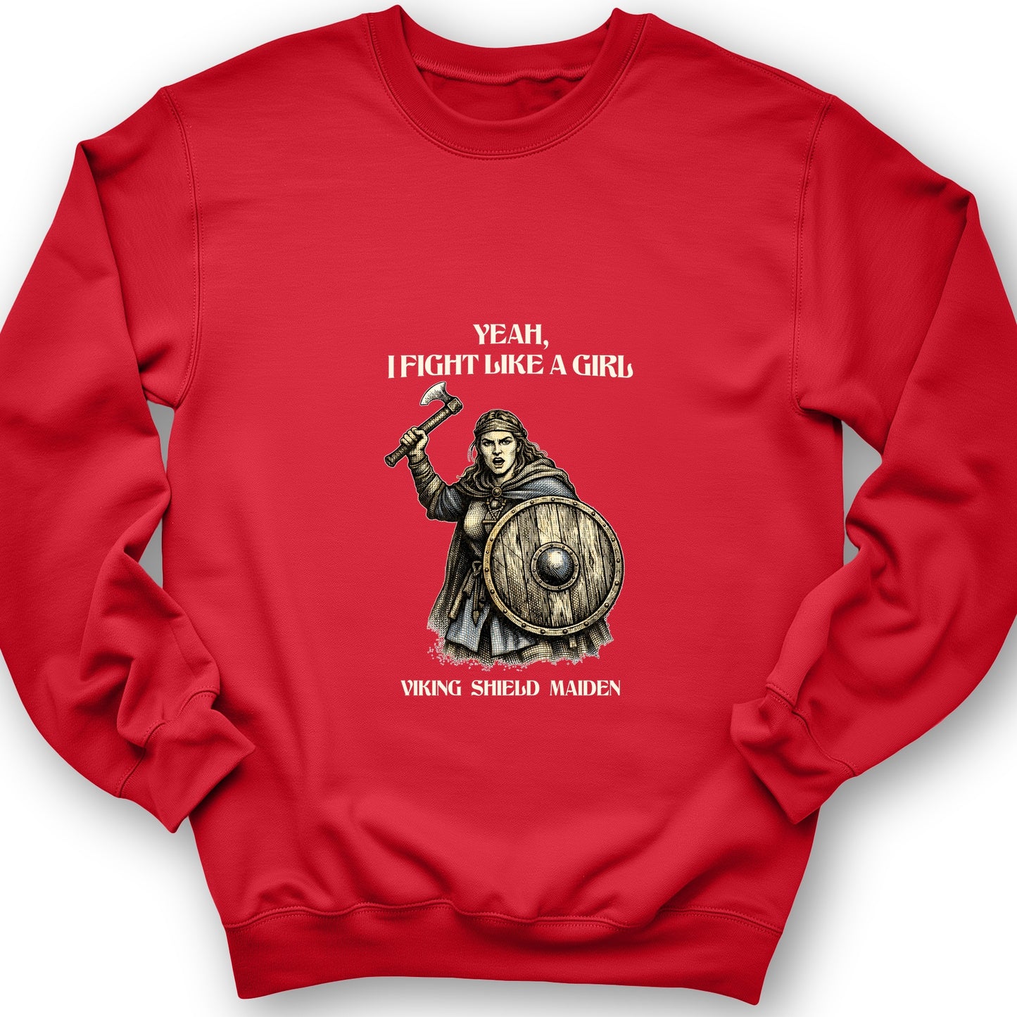 Viking Shield Maiden Sweatshirt