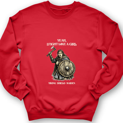 Viking Shield Maiden Sweatshirt
