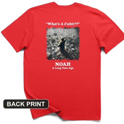 What's A Cubit Back Print T-Shirt