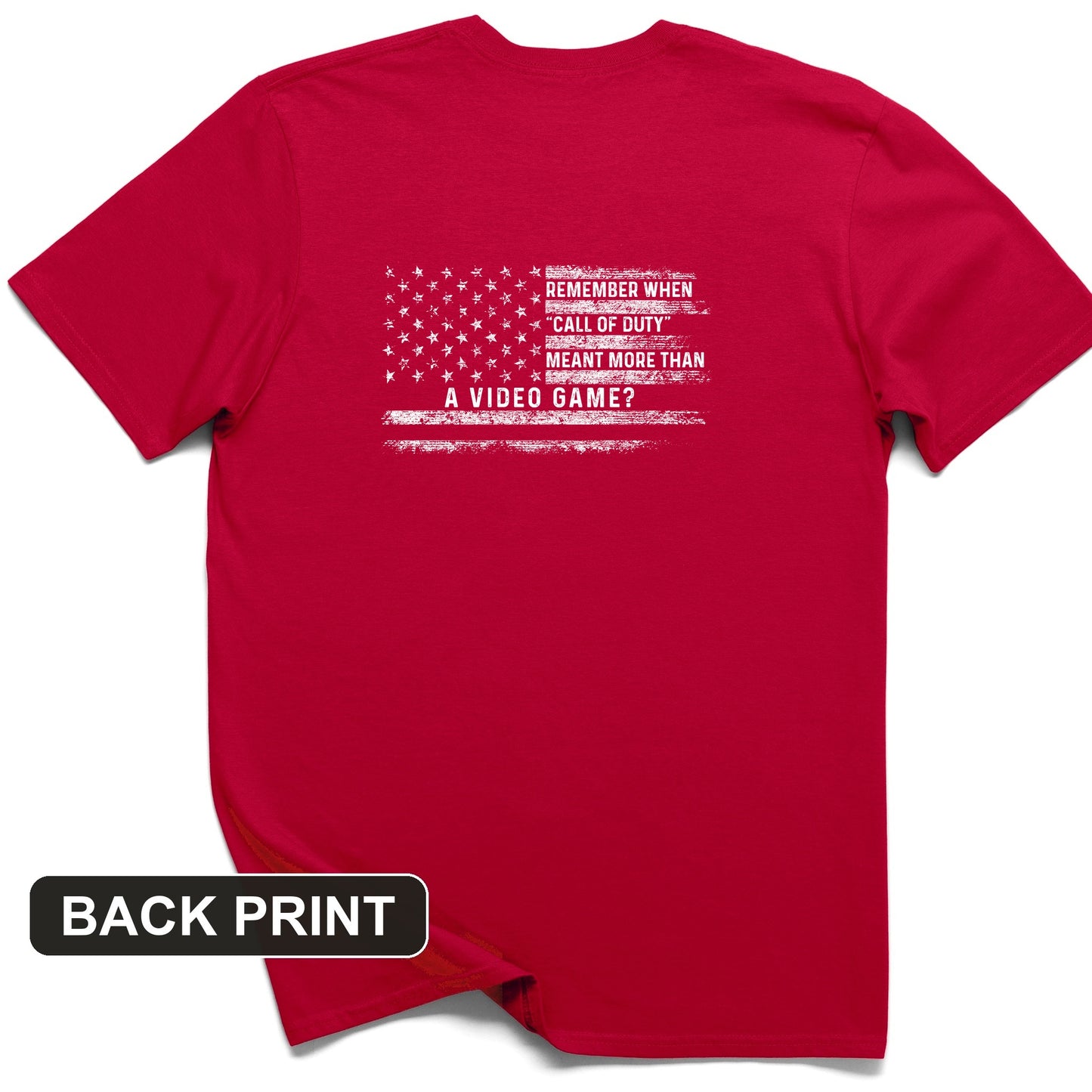 Call of Duty Back Print T-Shirt
