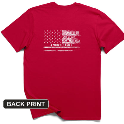 Call of Duty Back Print T-Shirt