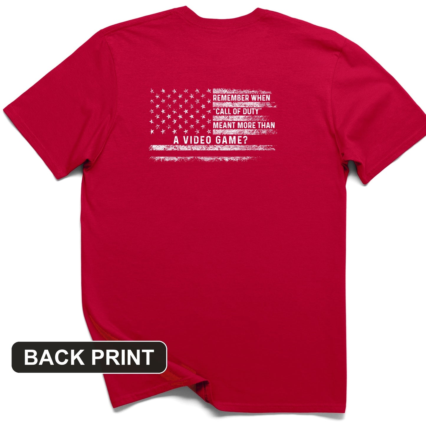 Call of Duty Back Print T-Shirt
