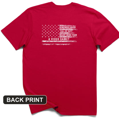 Call of Duty Back Print T-Shirt