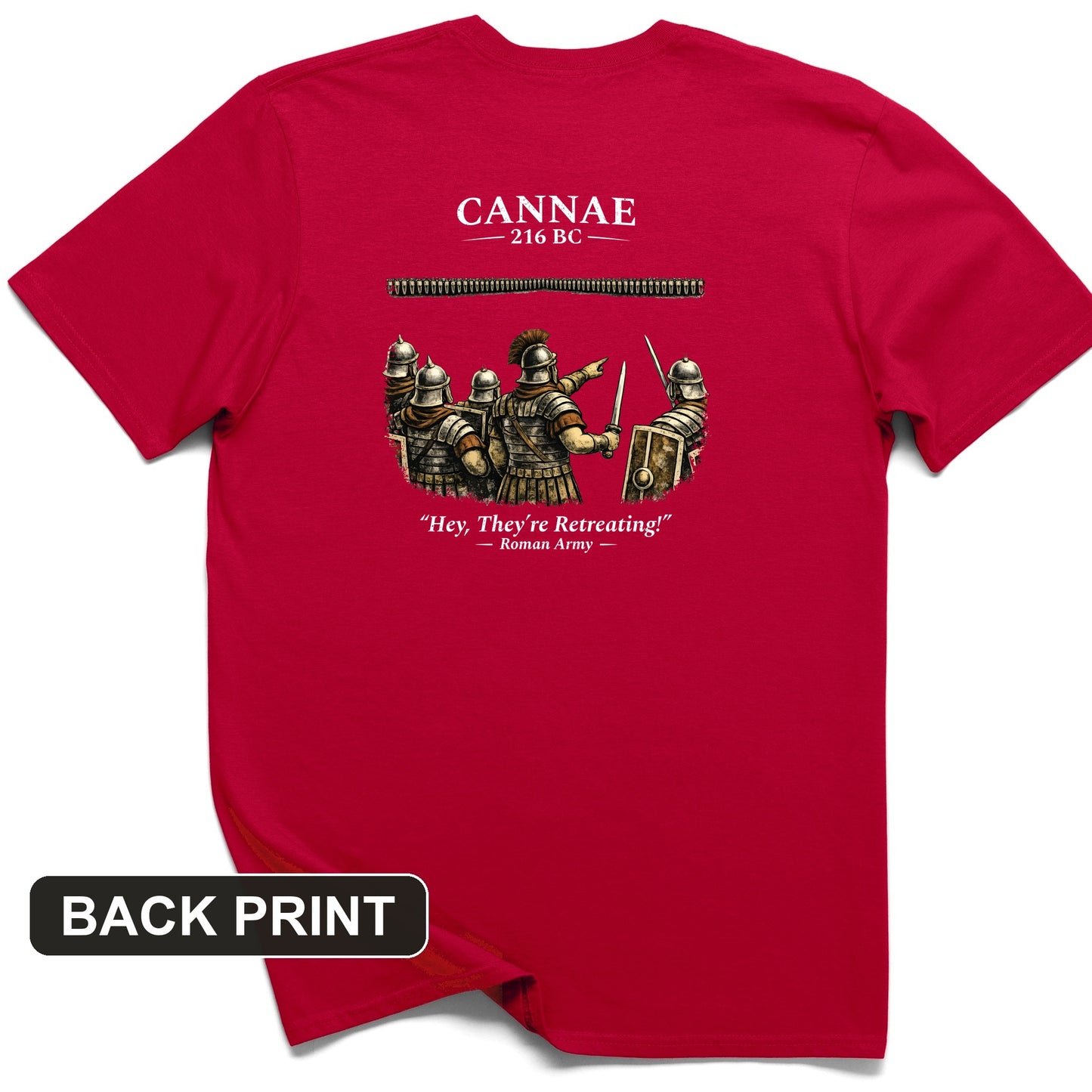 Cannae Back Print T-Shirt