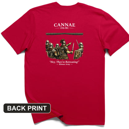 Cannae Back Print T-Shirt