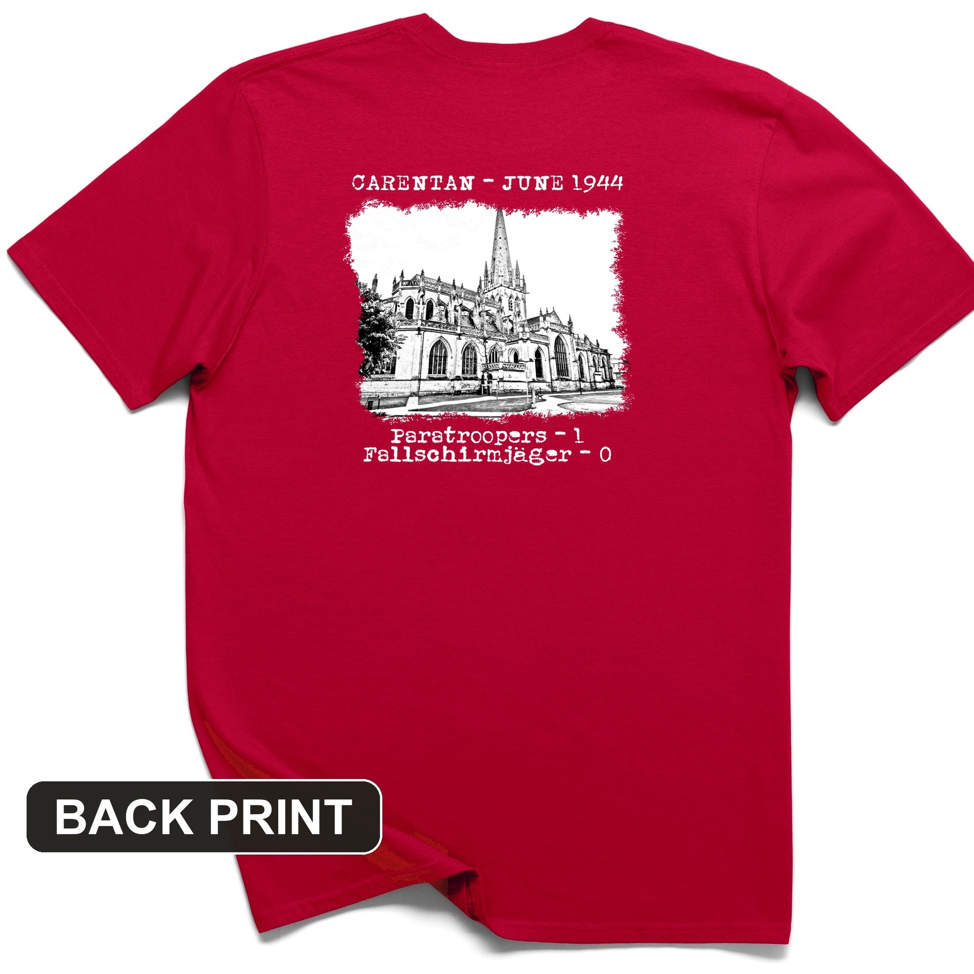 Carentan Back Print T-Shirt