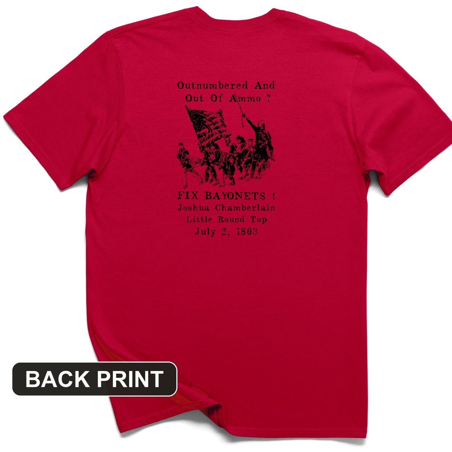 Chamberlain Back Print T-Shirt