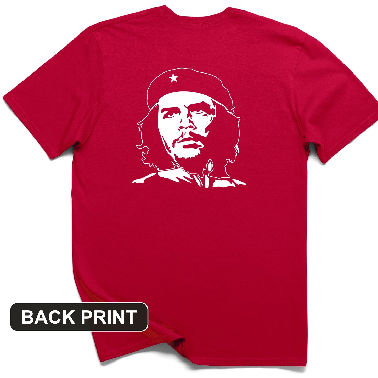 Che Guevara B&W Back Print T-Shirt