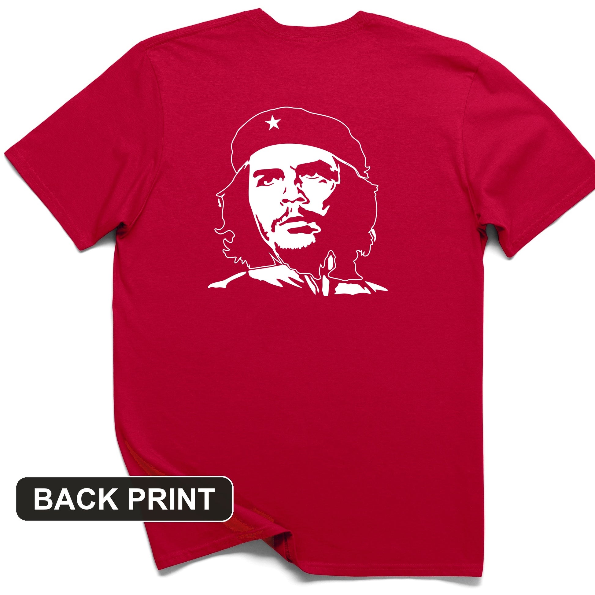 Che Guevara B&W Back Print T-Shirt