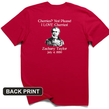 Cherries Back Print T-Shirt