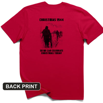 Christmas 1944 Back Print T-Shirt