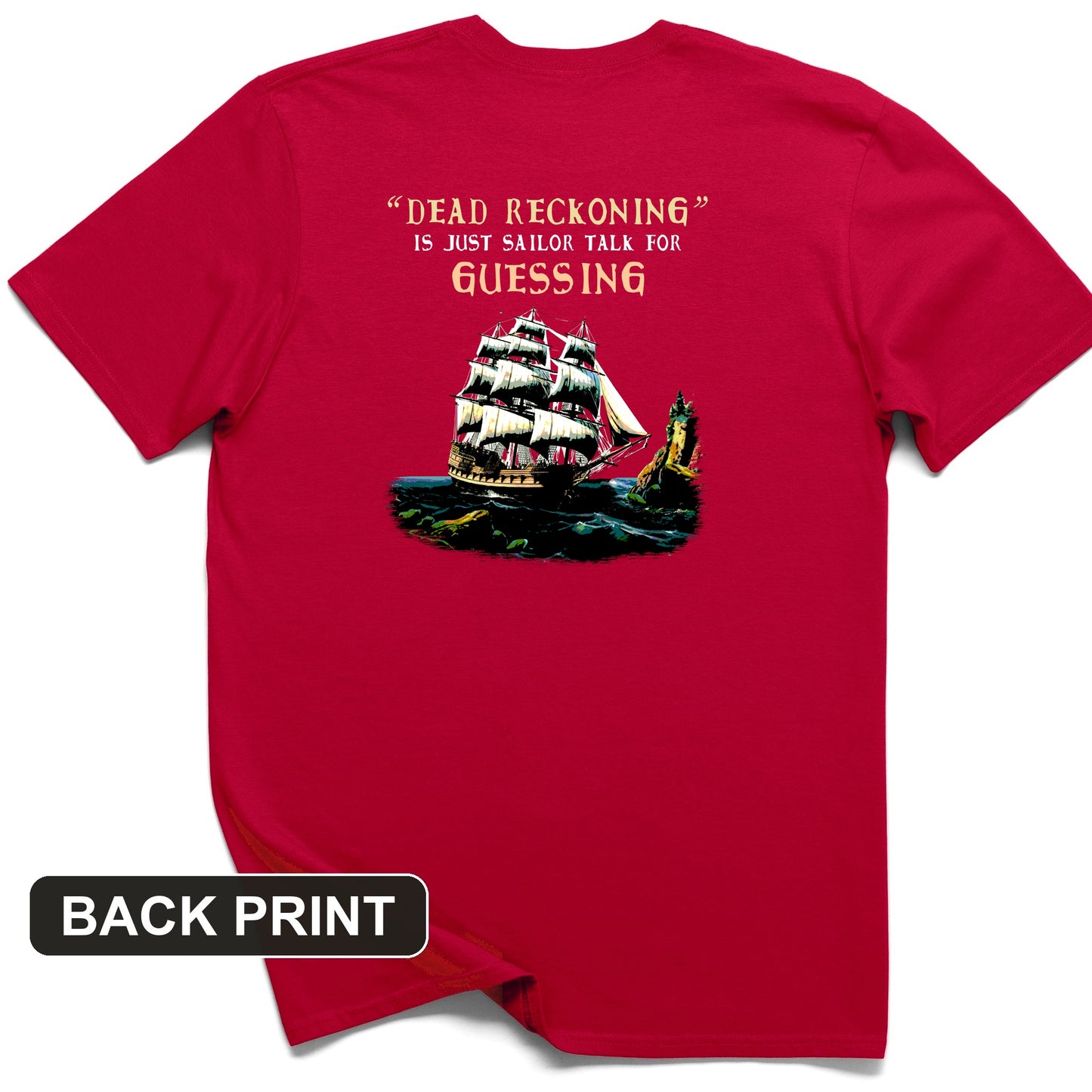 Dead Reckoning Sailor Back Print T-Shirt