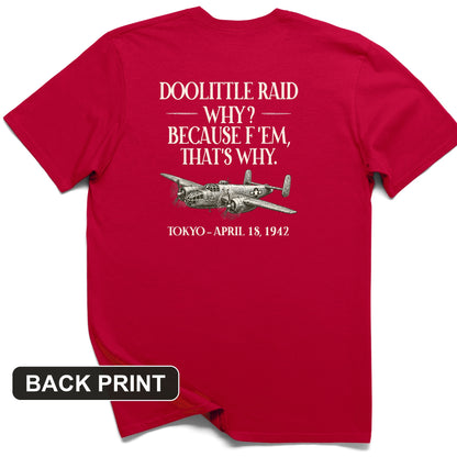 Doolittle Raid Back Print T-Shirt