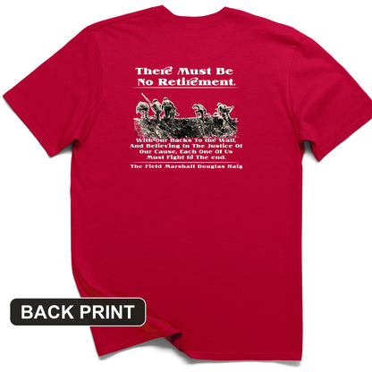Douglas Haig Back Print T-Shirt