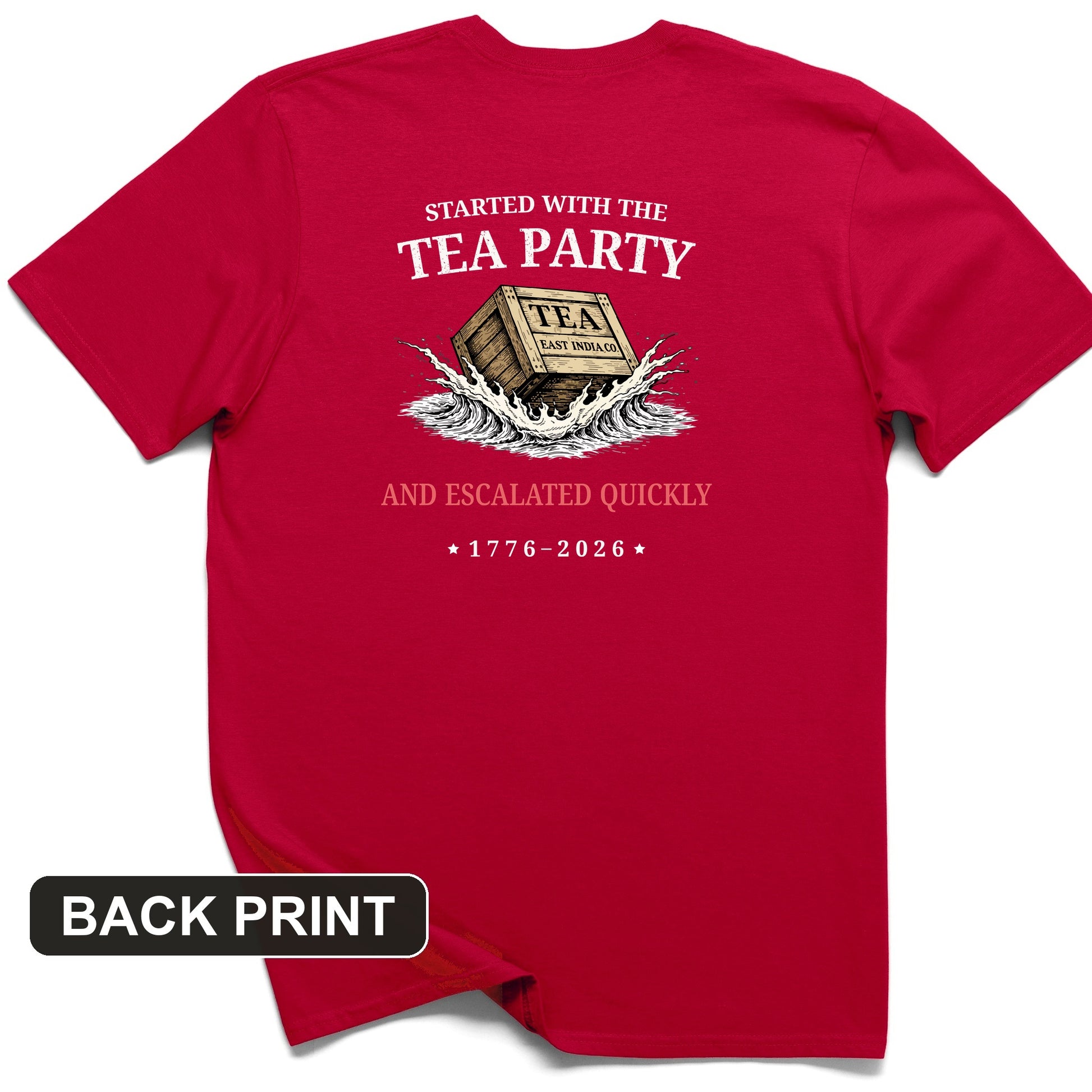 Escalated Quickly Back Print T-Shirt