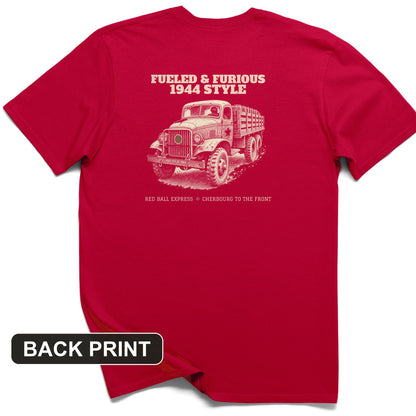 Fueled and Furious Back Print T-Shirt