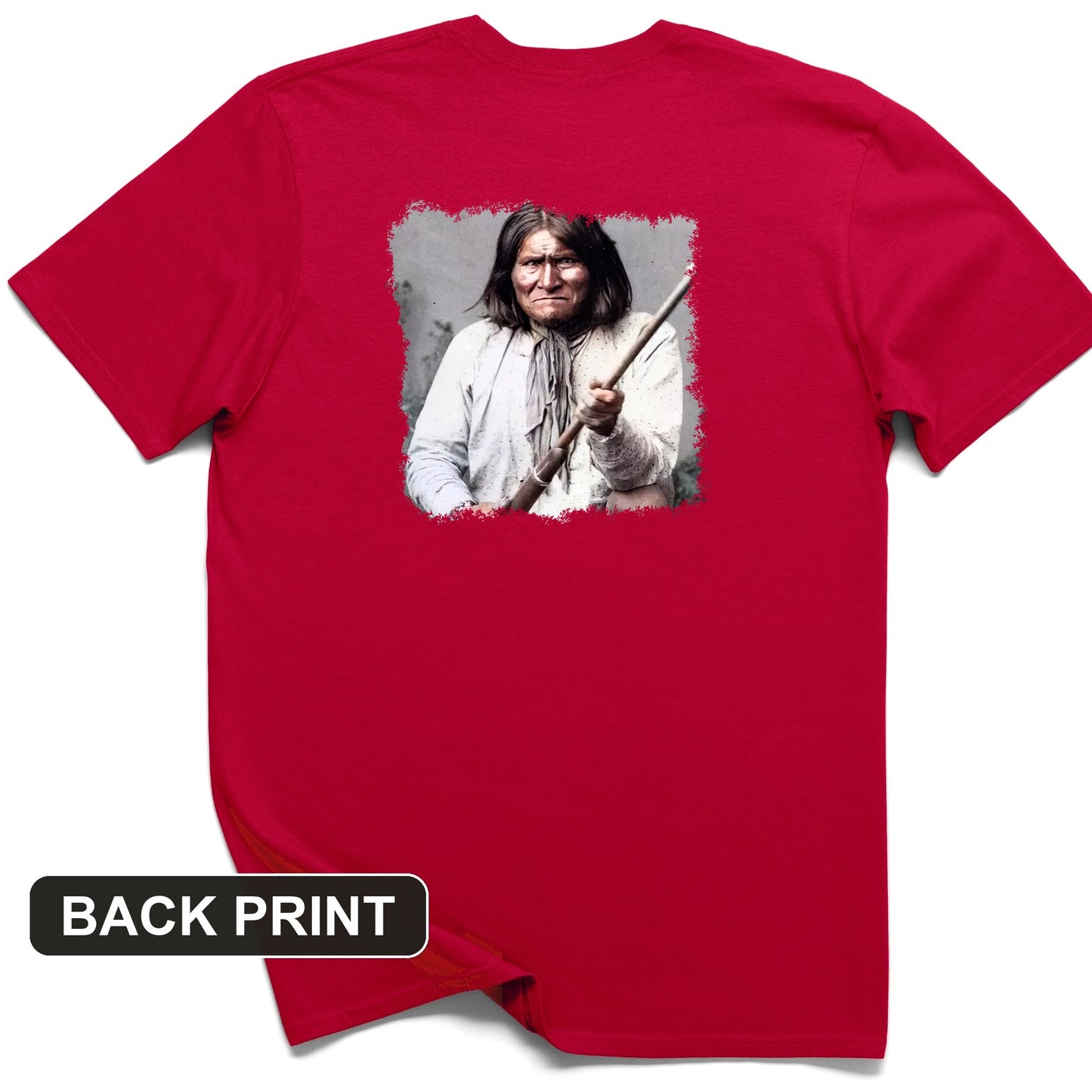 Geronimo Back Print T-Shirt