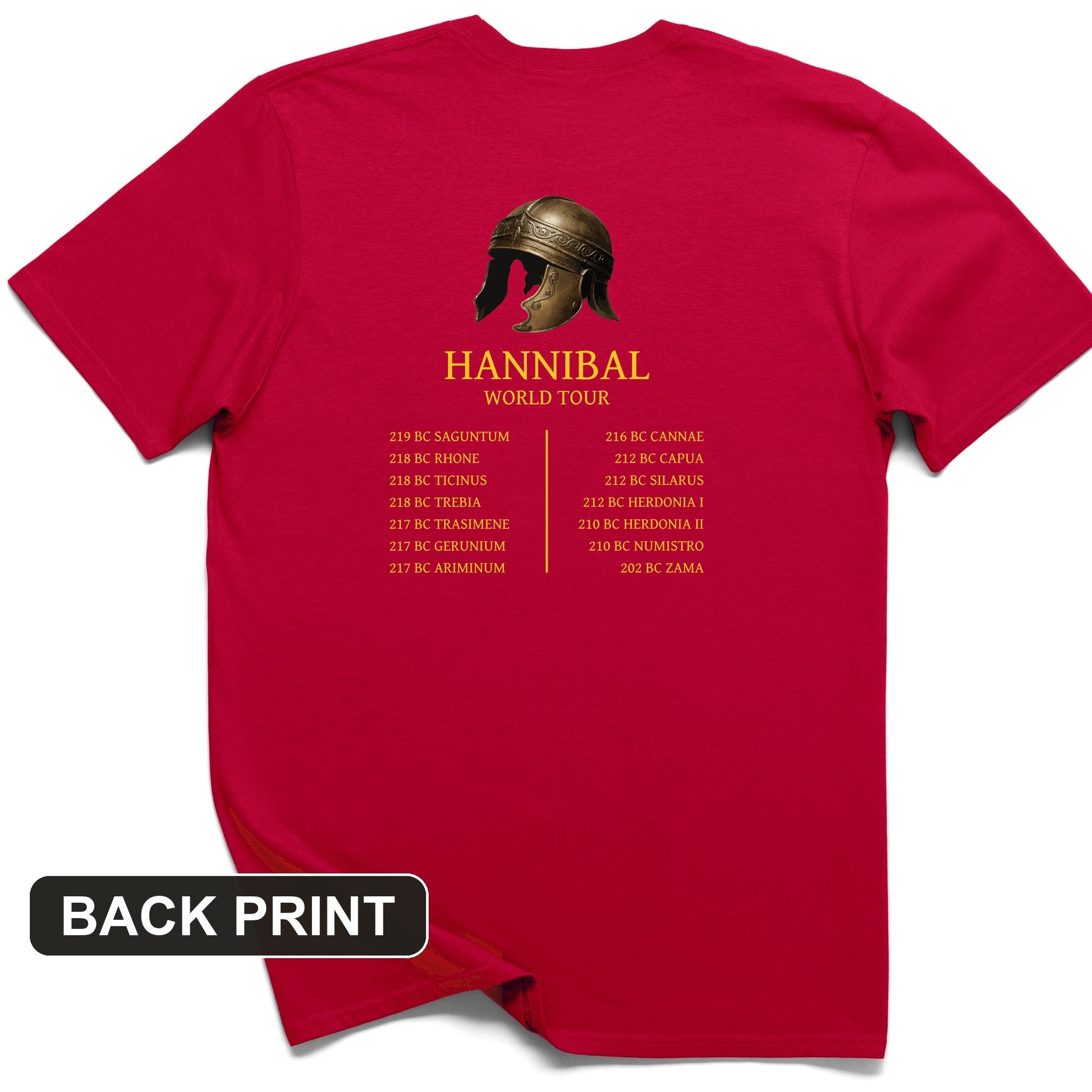 Hannibal World Tour Back Print T-Shirt