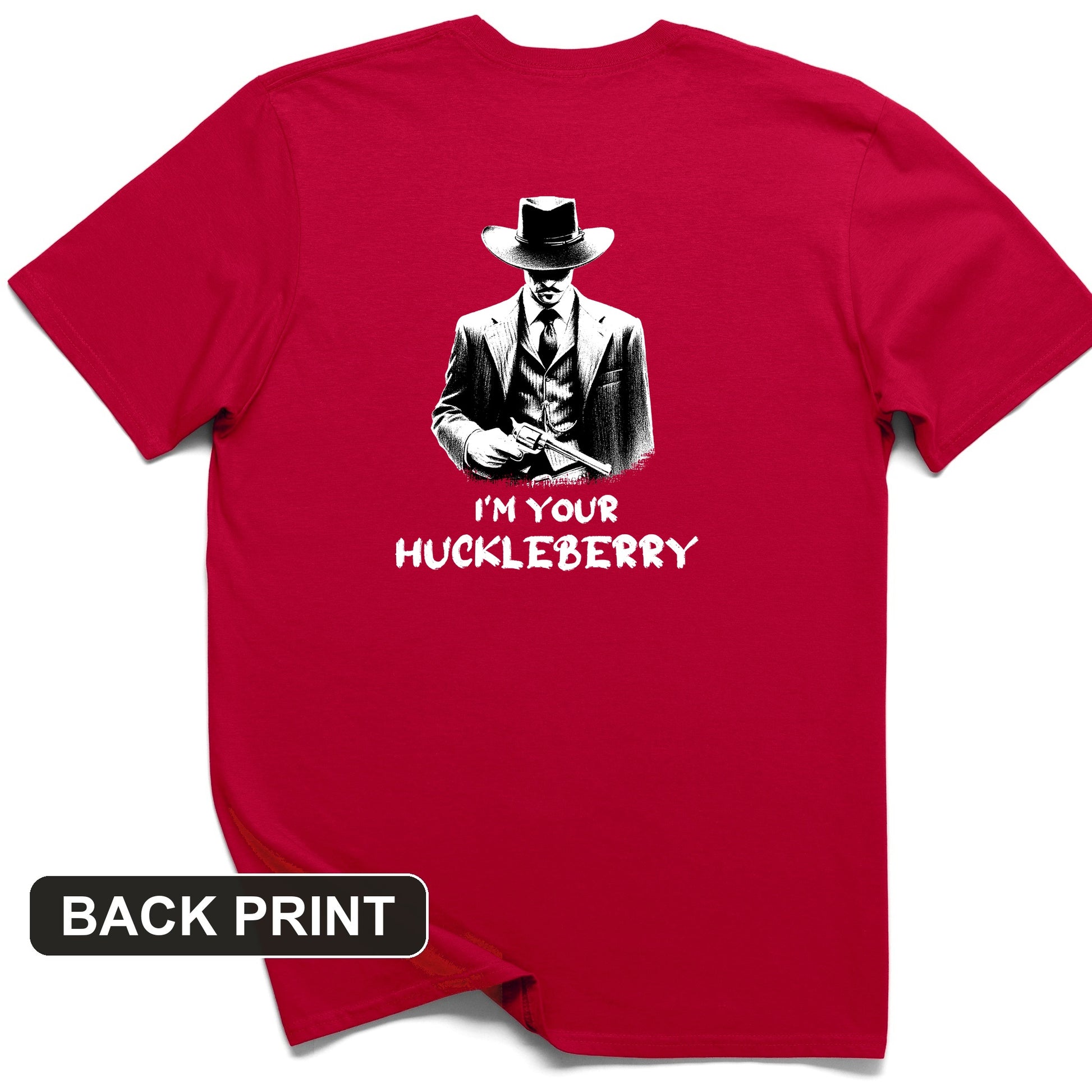 Huckleberry Back Print T-Shirt