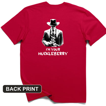 Huckleberry Back Print T-Shirt