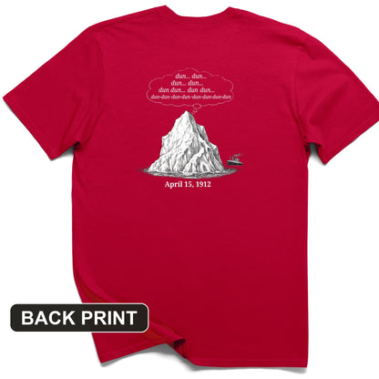 Iceberg Jaws Back Print T-Shirt