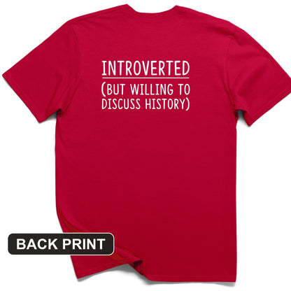 Introverted Back Print T-Shirt