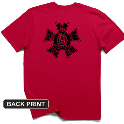 Iron Brigade Back Print T-Shirt