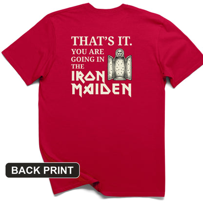 Iron Maiden Back Print T-Shirt
