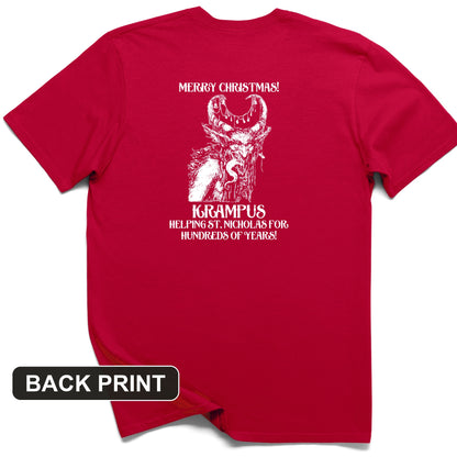 Krampus Back Print T-Shirt